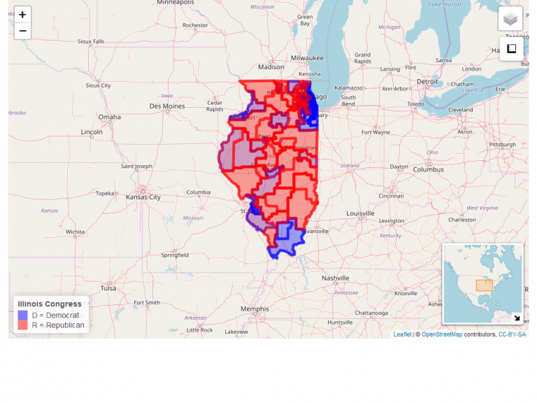 Illinois Congressional Map